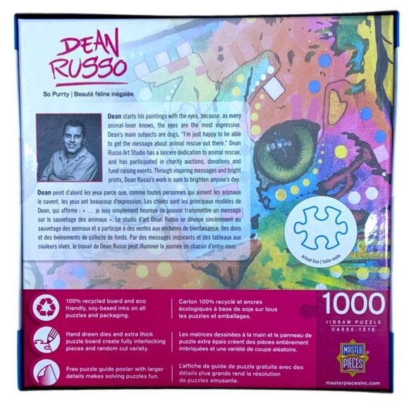 Jigsaw Puzzle Cat Theme 1000 Pieces by Masterpieces NEW Sealed 19.25" x 26.75" - Picture 7 of 16